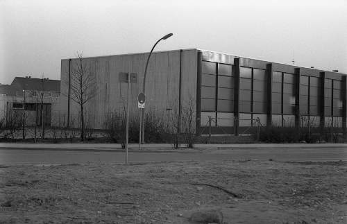 Die neue Sporthalle in der Rothenburgstraße