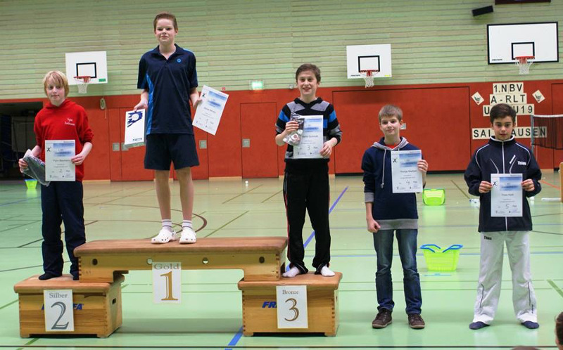 2. Platz für Fynn Baumann im JE U15